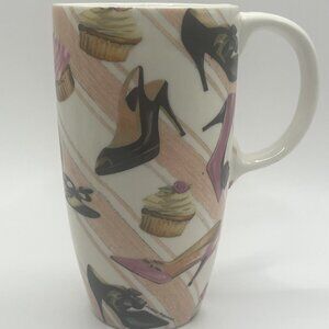 Tall High Heels & Cupcakes Coffee Mug
